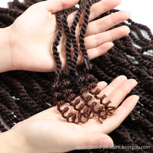 Smartbraid Afro KinkyOmbre Marley Twist Hair Kinky Twist
